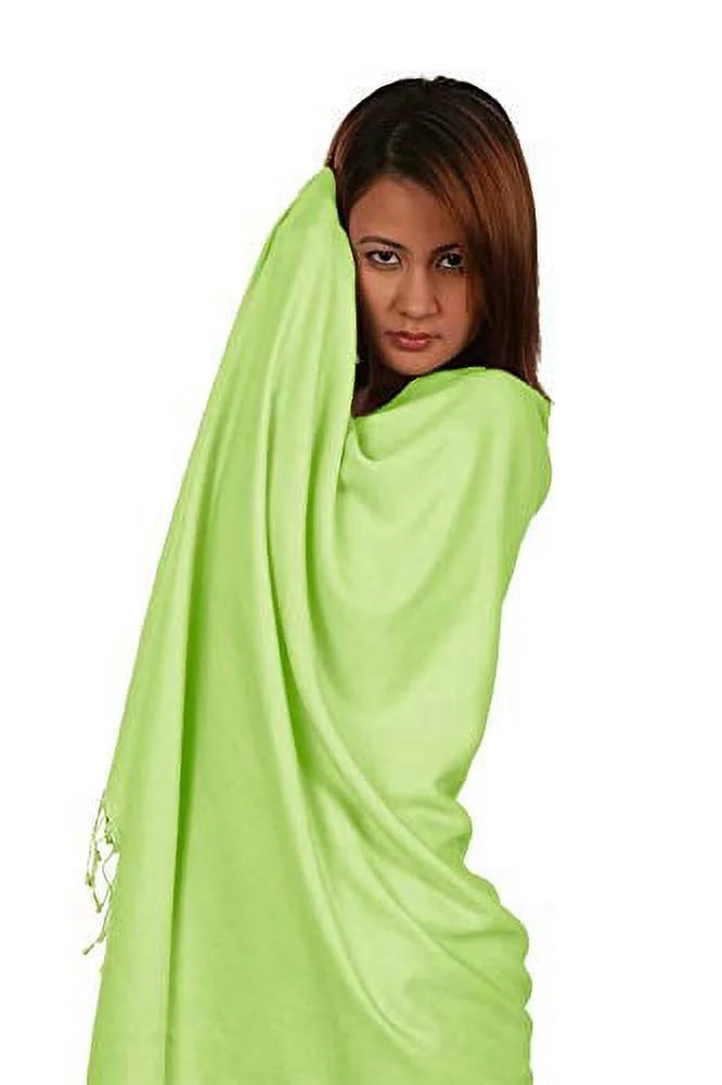 Scarf/Pashmina Green) Scarf/Wool/Silk Scarf/Scarves/Shawl/Shawls/Stole/Wrap/Pashmina (Mint Shawl/Cashmere/Cashmere
