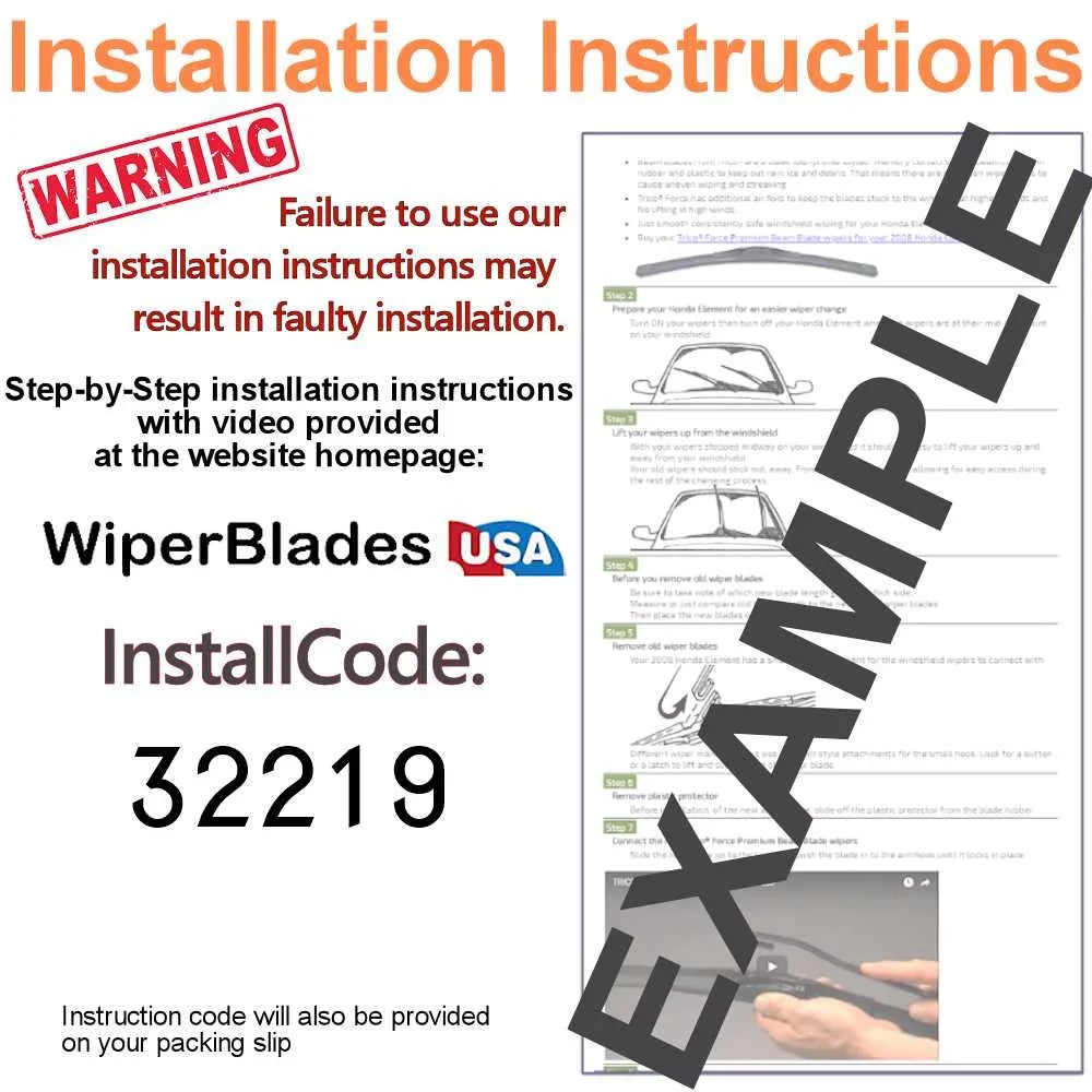 2) Wipers (Set Impala Limited Chevrolet of Beam 2015 Blade