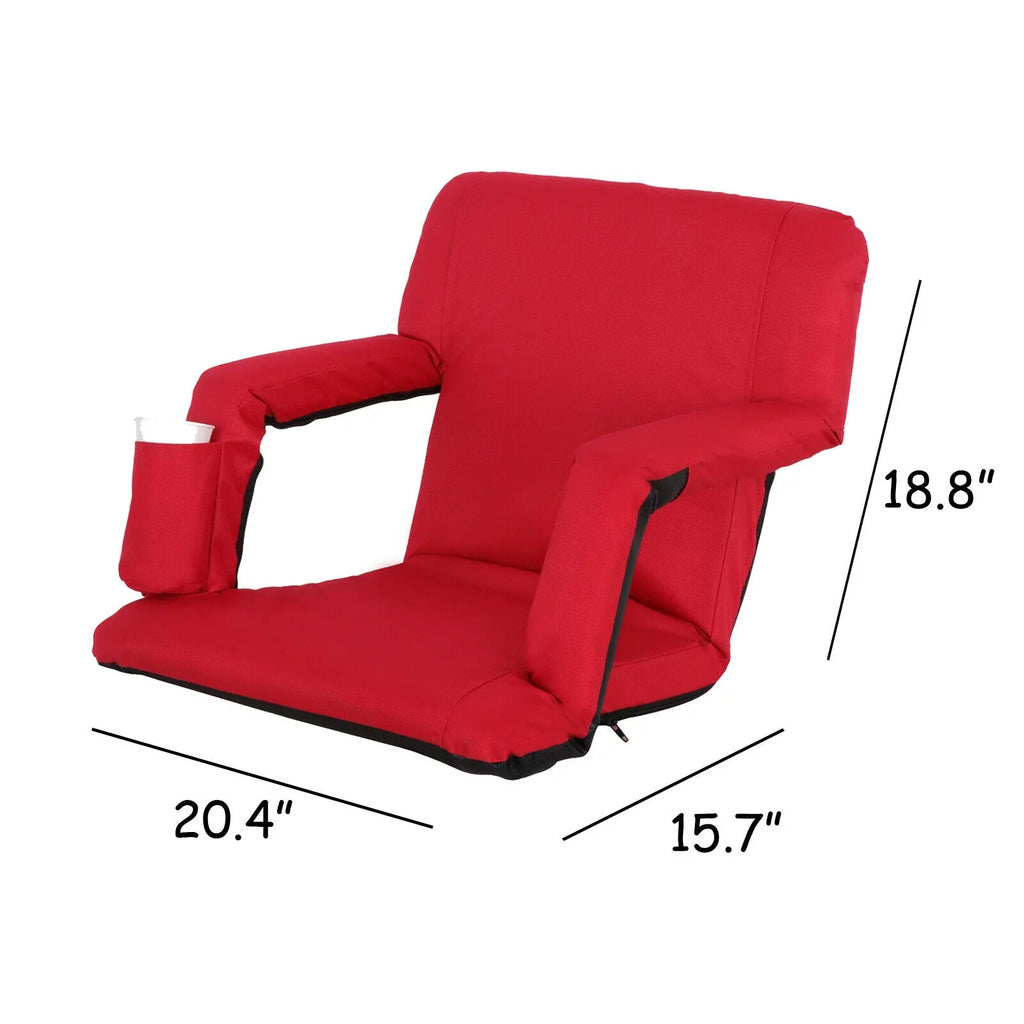 Holder with Seat - liquid-resistant Tiltable Positions Cup Red Stadium 7 ZENSTYLE