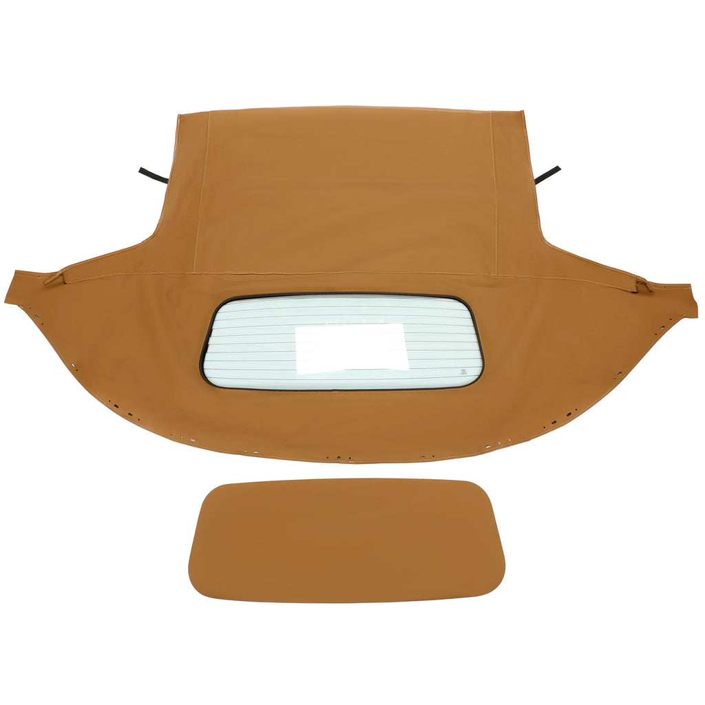 Mazda Glass Soft with Kojem Top Heated Convertible Tan 1990-2005 Vinyl for Miata Window Sailcloth