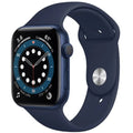 Band Blue Pre-Owned (2020) - Aluminum 44mm Watch Navy Case - Series Fair 6 GPS Sport -