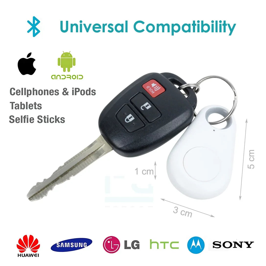 S9 iPhone Remote Mini 5S Selfie Control Air Edge 5C Wireless with 6s+ S10 8 Video XR X iPad Galaxy S5 Camera 6 Shutter Foto&Tech Release (White) XS 11 8+ 10 7+ HTC Compatible Smartphone 4in1 7