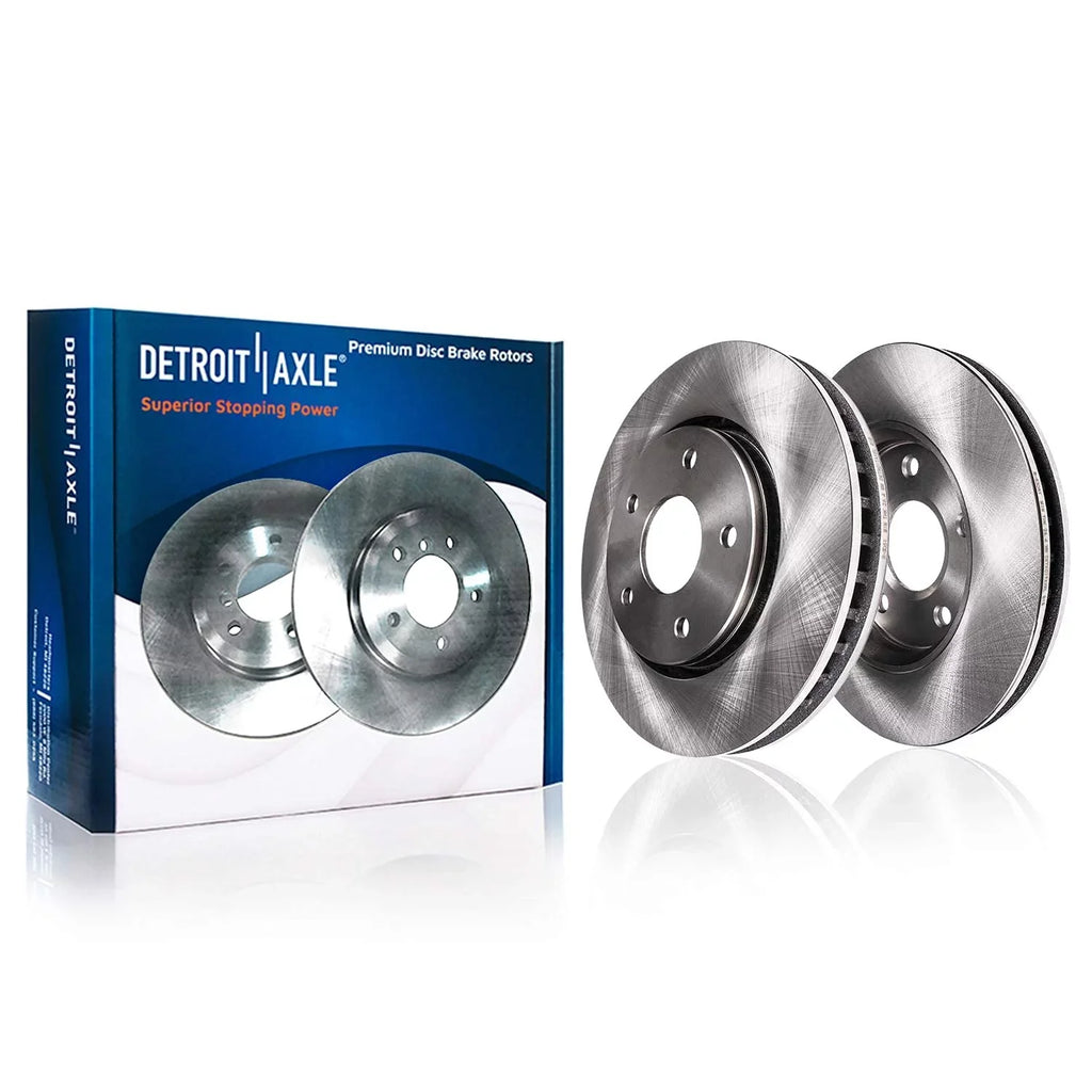 2016 Rotors 13-16 Kit MKZ - Brakes 2015 Axle 2014 Detroit Brake 2020 Ceramic 2013 13-20 11.81'' Fusion, Rotors Replacement Disc Brake Pads: 2019 2018 2017 for Lincoln Front