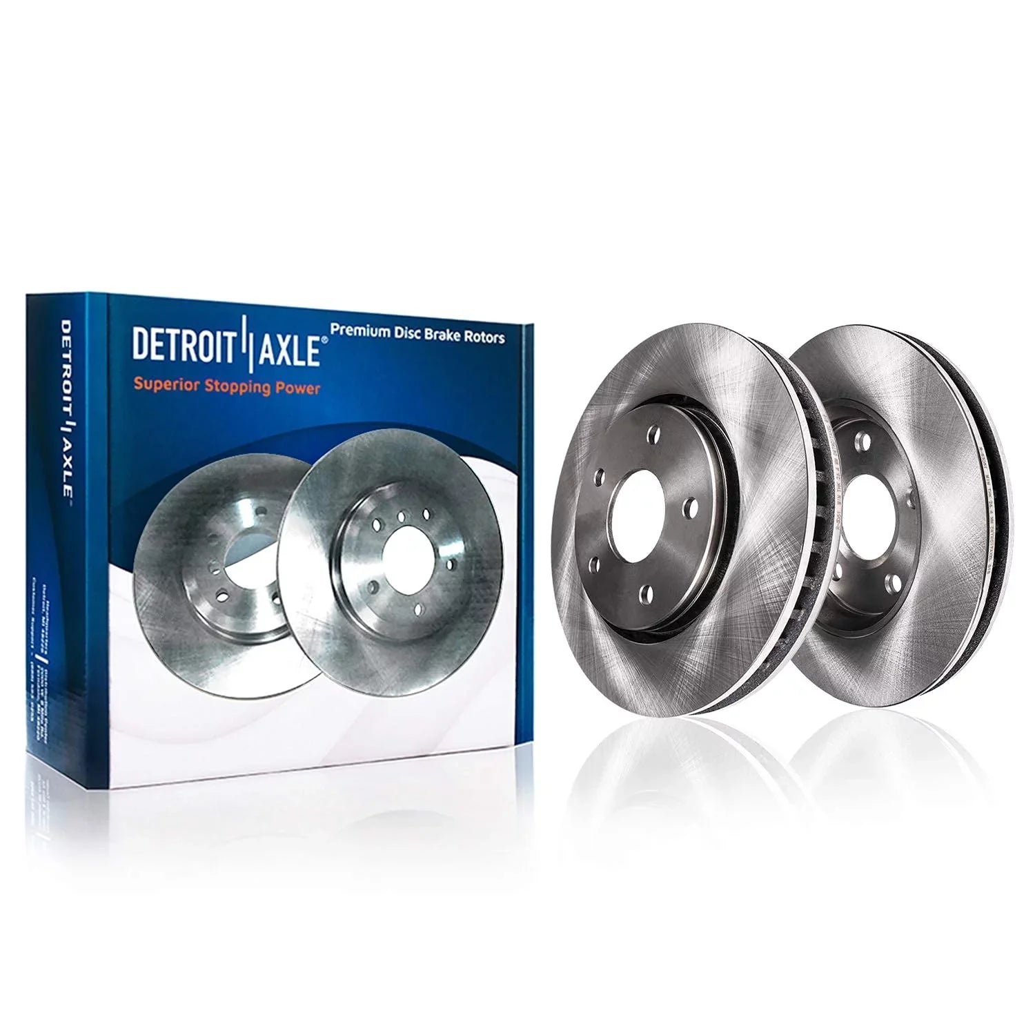 2016 Rotors 13-16 Kit MKZ - Brakes 2015 Axle 2014 Detroit Brake 2020 Ceramic 2013 13-20 11.81'' Fusion, Rotors Replacement Disc Brake Pads: 2019 2018 2017 for Lincoln Front