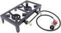 Propane Burner Portable Stove Gas for Flkoendmall exterior Camping 8000W Cooker Patio 2