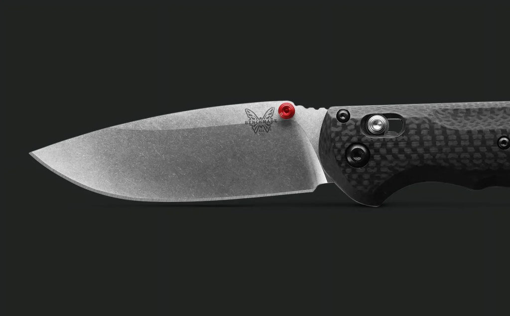 Steel Drop-Point Benchmade 560-03 Folding Fiber Carbon Freek Knife Pocket Blade Stainless 3.6"