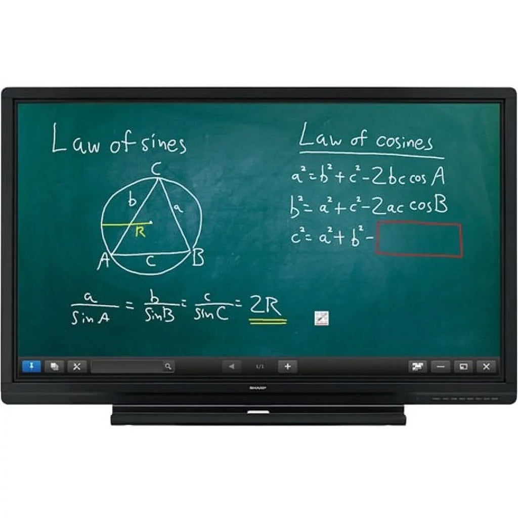 BOARD Sharp ms PNC605B LCD Monitor, 4 AQUOS 60" Touchscreen 16:9, Class