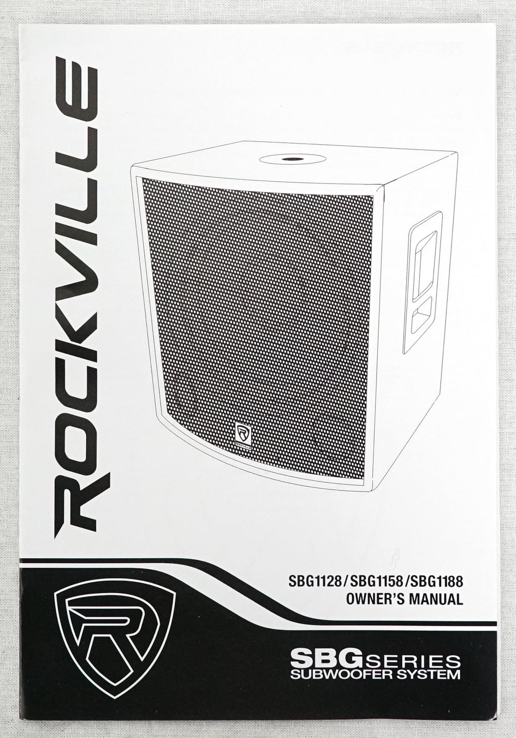 Mount Passive Watt SBG1128 Cabinet/Pole 12" DJ 600 MDF Subwoofer, Rockville Pro