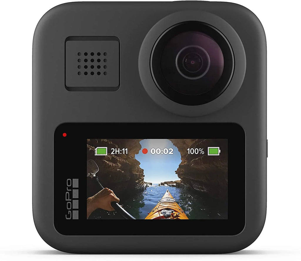 HD Spherical MAX 16.6MP GoPro Waterproof Restored (Refurbished) 360 Camera Screen Touch Traditional