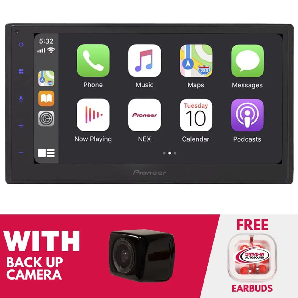 (Does CDs) Media DMH-1770NEX Pioneer Play Camera Not w/ Receiver New Backup Digital