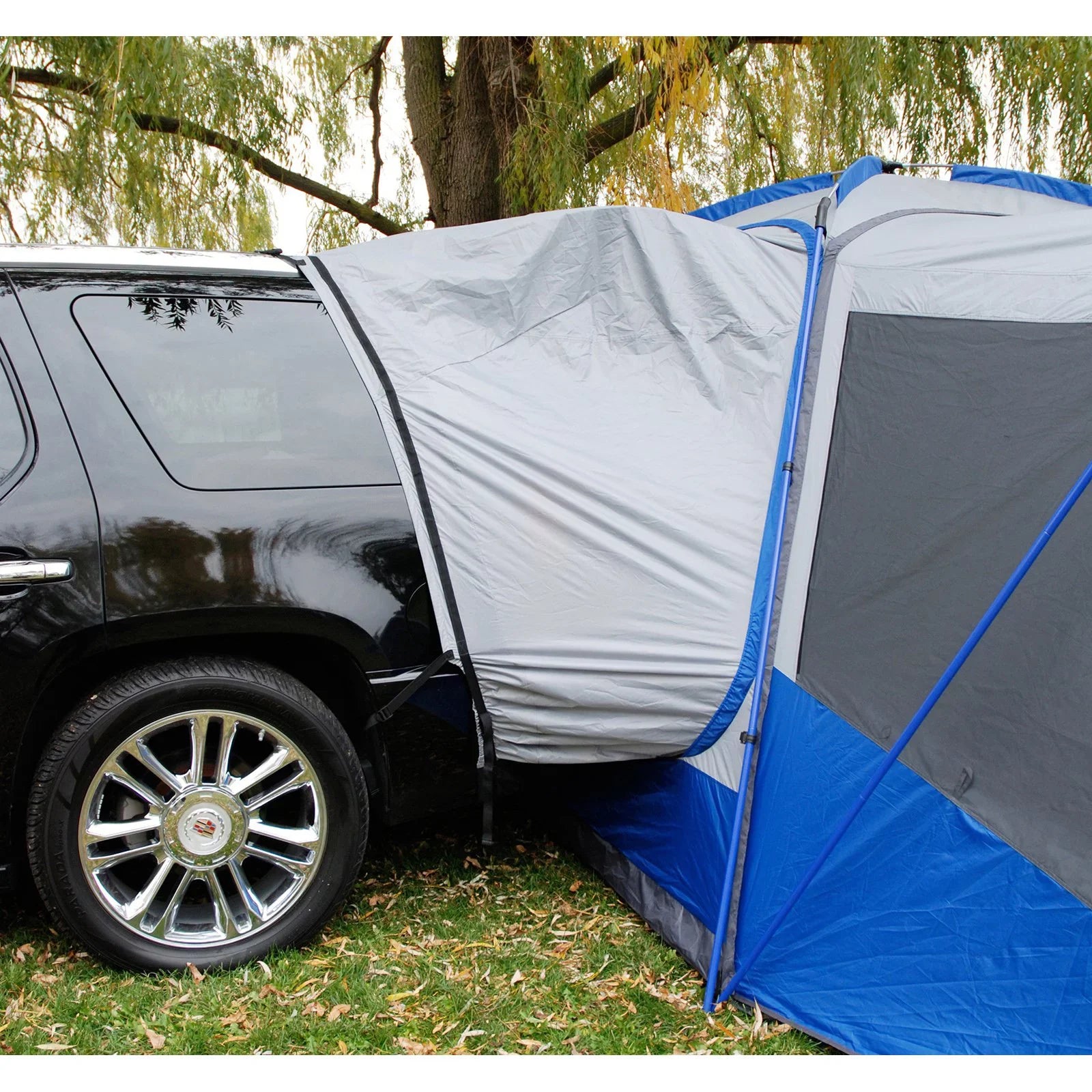 Sportz with Person Universal Camping Napier Tent Screen Room 6 Cargo SUV Ground