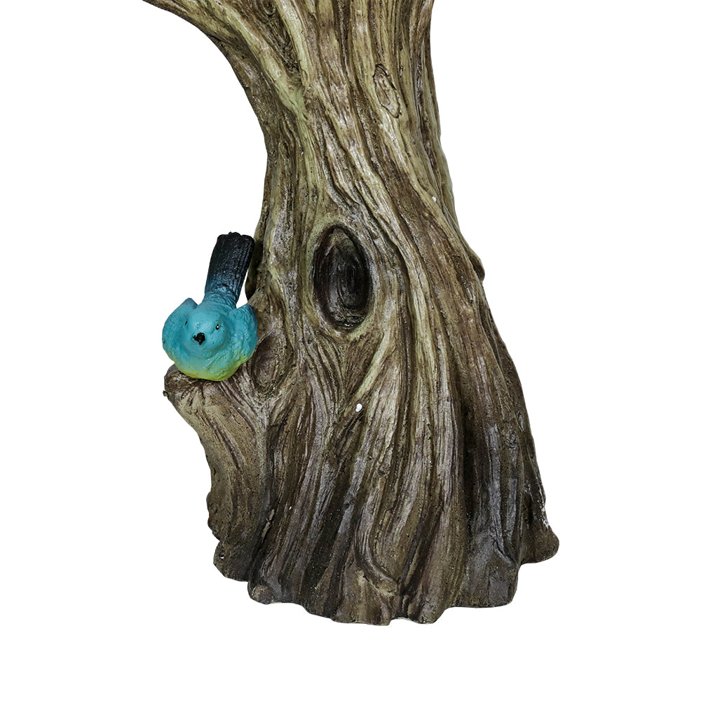 liquid with Stump Bird Waterfall Porch Decor Fountain 3-Tier Garden Bath Freestanding Patio Yard exterior Pump for Patio Fountain exterior liquid Patio Fountain Like Birds Fountain