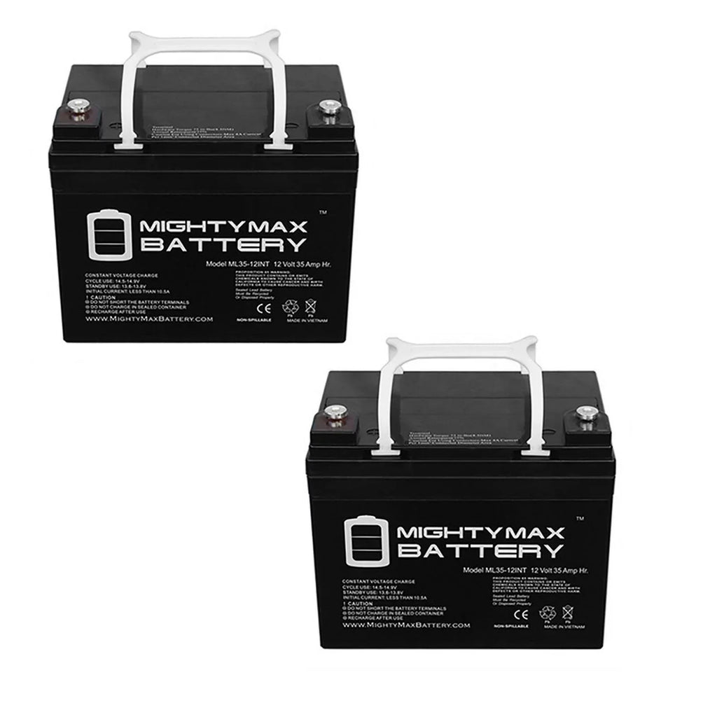 INT 12V 2 for 35AH Replacement - Pontoon Battery Motor Trolling Pack