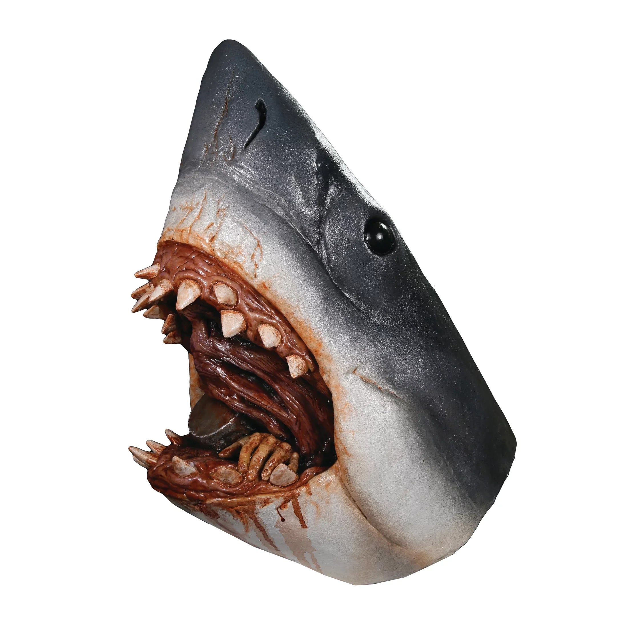 Shark the Adult Shark Mask, Multi-color Costume Jaws Halloween Trick Bruce or Studios Latex Treat for