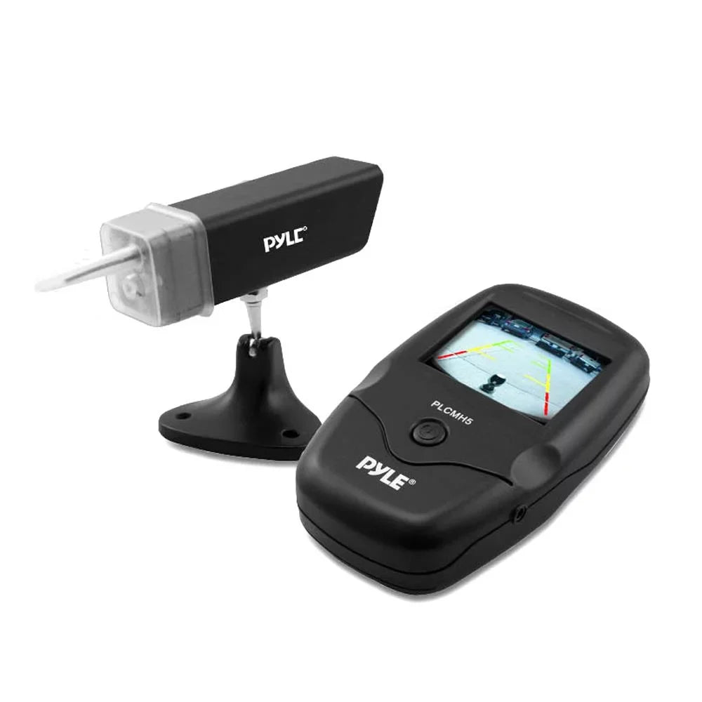 Vision / Trailer HD Cam, Built-in Pyle Vehicle Night Hitch Battery - Backup Camera, PLCMH6