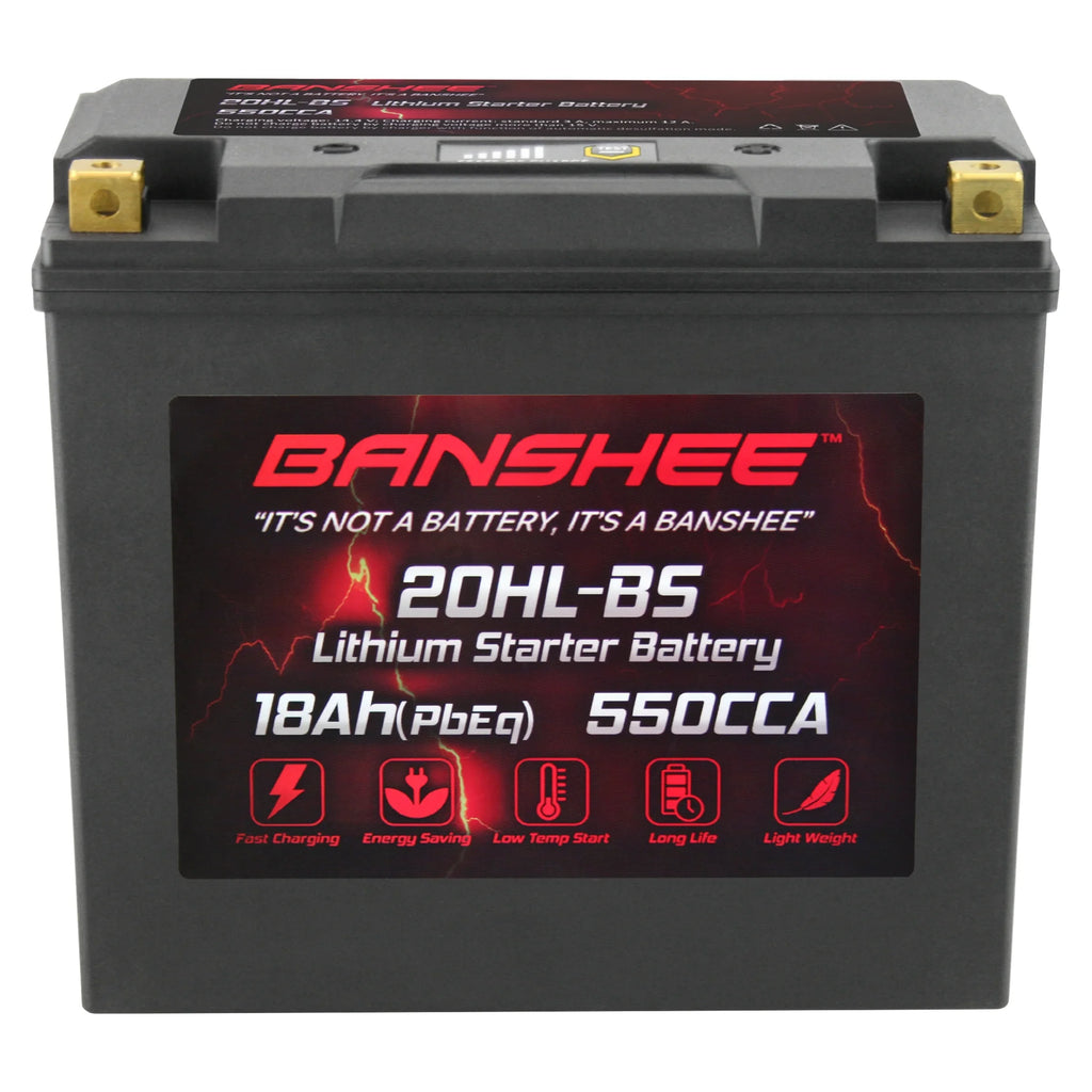 Yamaha to Battery Compatible XL700A with 2004 LiFePO4 Banshee XL700 2002 YTX20L-BS WaveVenture Motorsports