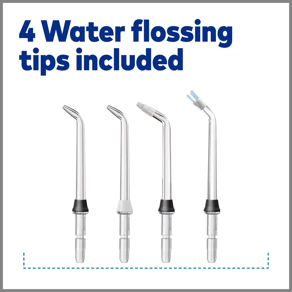 Black Waterpik Oral Portable liquid Cordless Plus Flosser Irrigator,