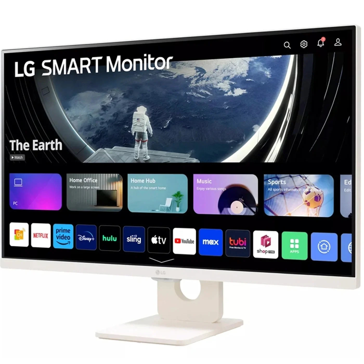 FHD HDR10, Screen (Open 5Wx2 Share, Monitor, (HDMI, 2023 - Stand 23, Box) LG 27SR50F Type-A), webOS Smart Stereo Tilt Airplay Speaker, 27-Inch USB Bluetooth, IPS 2,