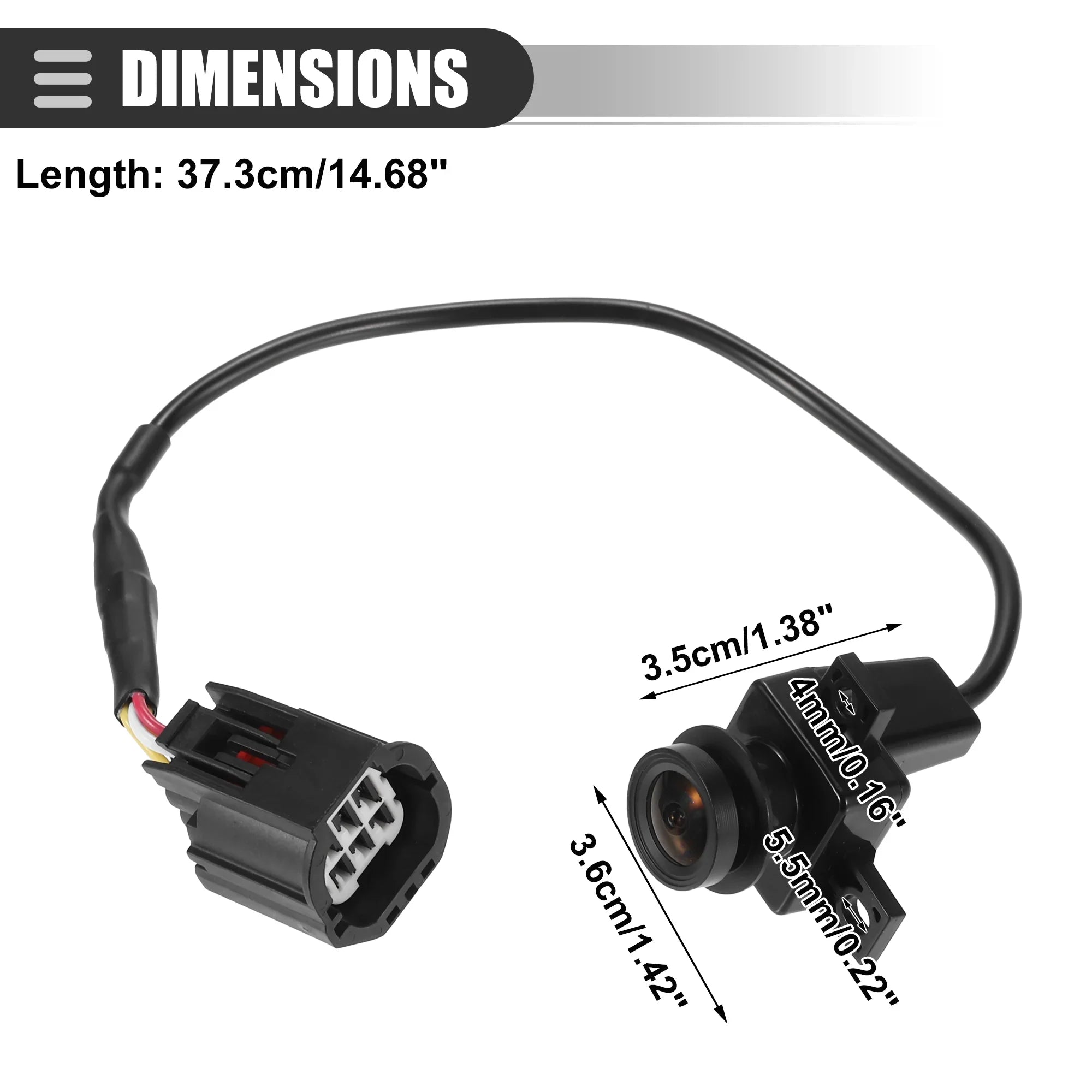 View 2010 1500 Plastic Dodge Rear for Parking Black Unique Bargains Assist Glass Camera
