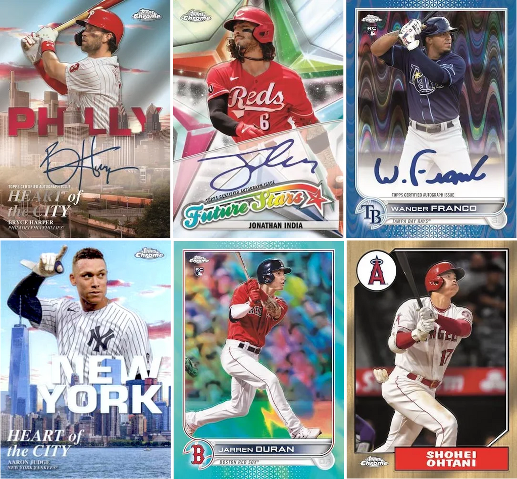 Box Mega Chrome Baseball MLB Topps Cards 2022 Trading
