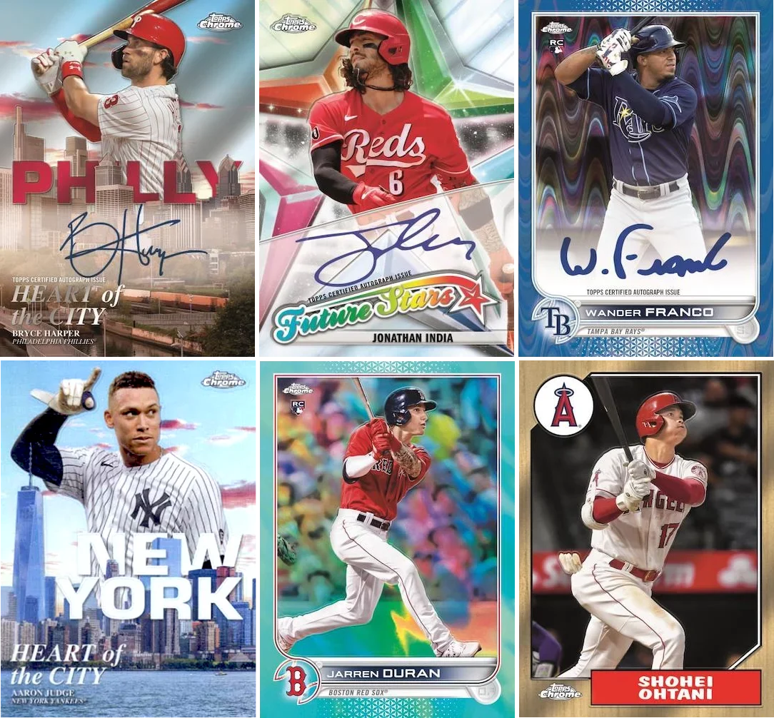 Box Mega Chrome Baseball MLB Topps Cards 2022 Trading
