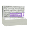 Pack) MERV Mechanical Extended 8, Filter, Purolator Surface 12x24x4, (3 DMK80 Air Pleated