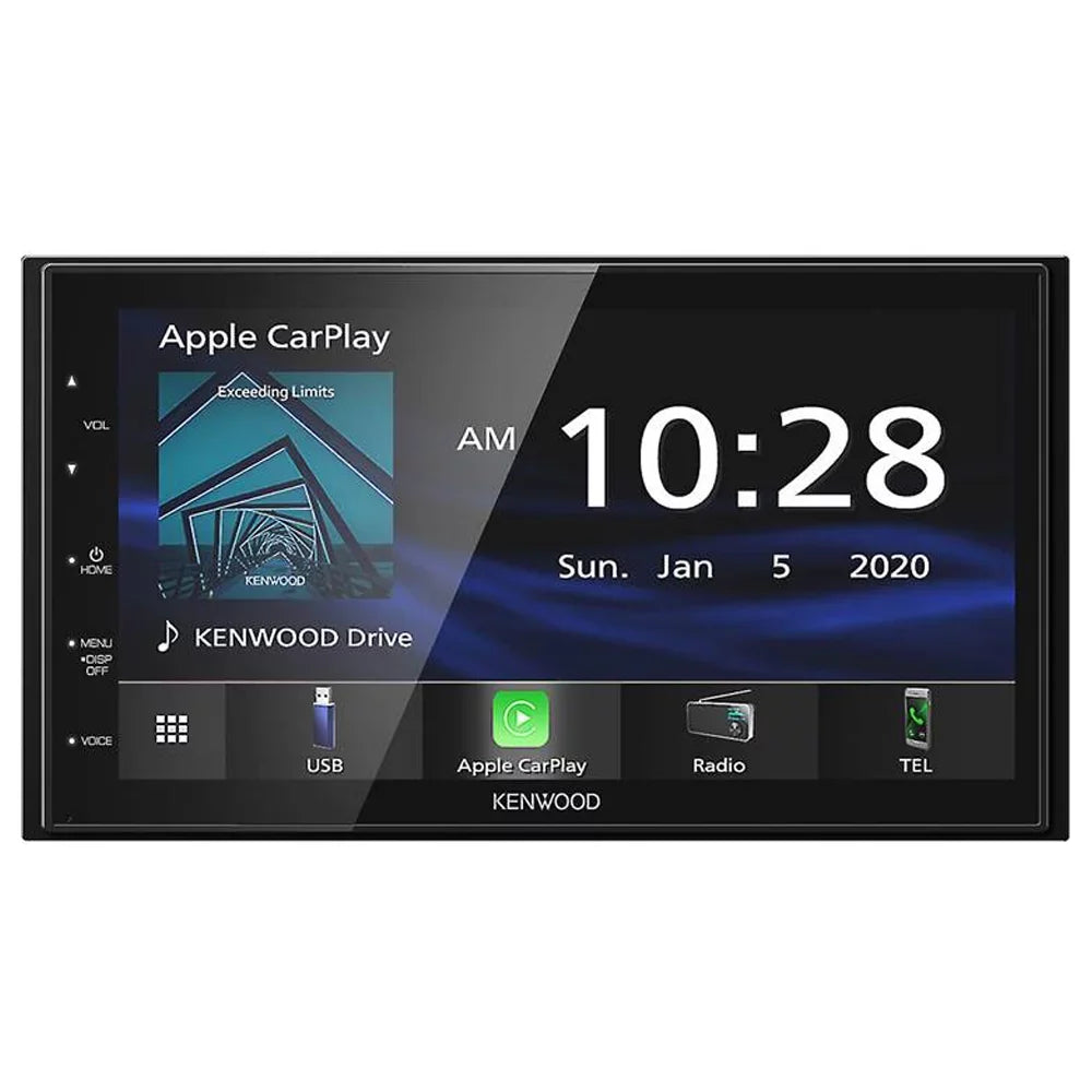 View Universal Rear Camera and Kenwood New Multimedia CMOS-130 Receiver DMX4707S