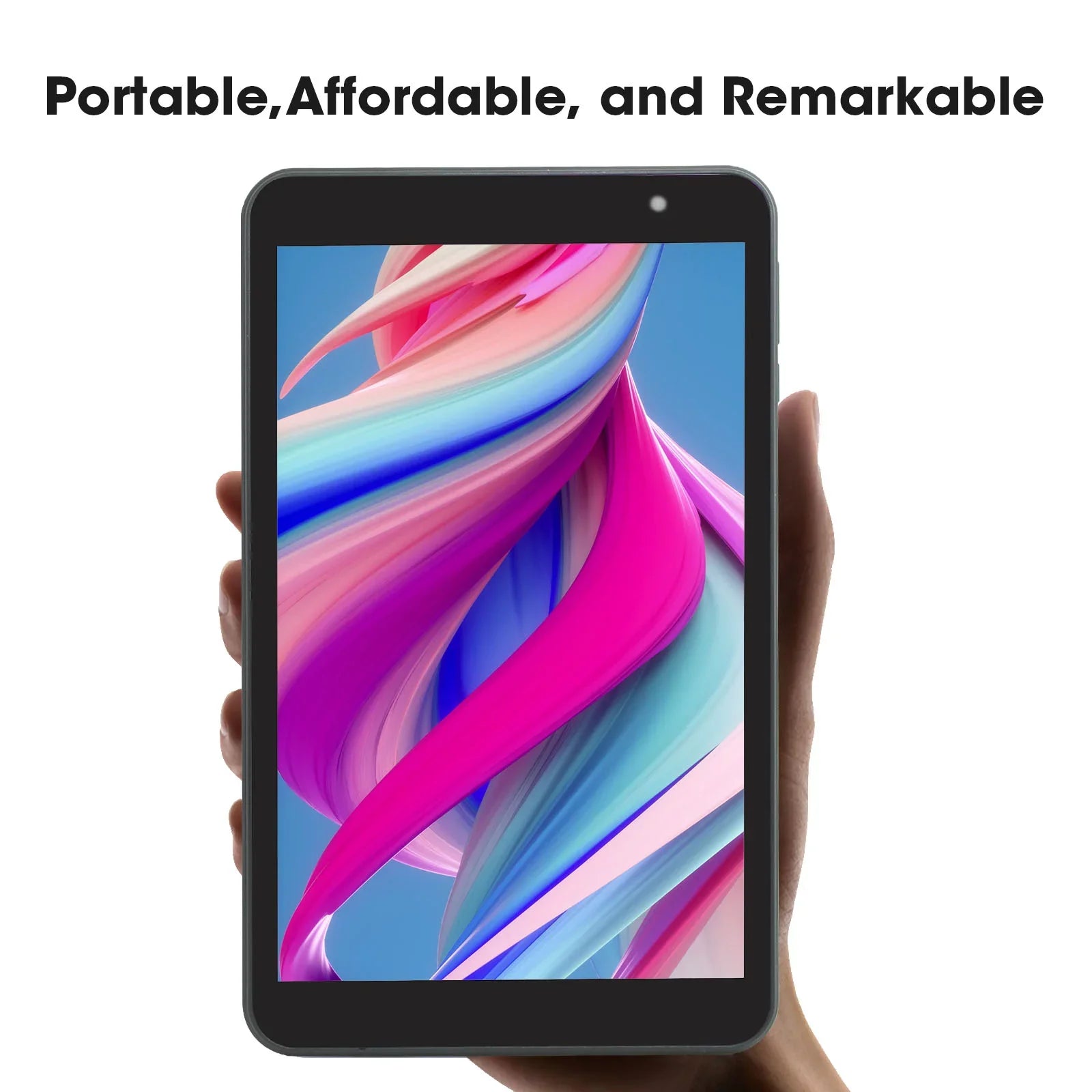 WiFi, Tablets Camera, IPS Processor 1280x800 inch with Quad-Core Tablet 4(3+1)GB Tablet 8 Bluetooth5.0(Black) 32GB Display, PC 13 RAM Dual weelikeit with Android ROM,