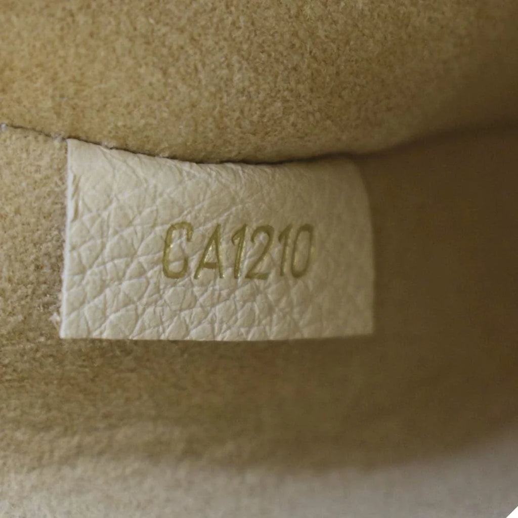 Creme Vaugirard Bag Monogram Shoulder Canvas Pre-owned