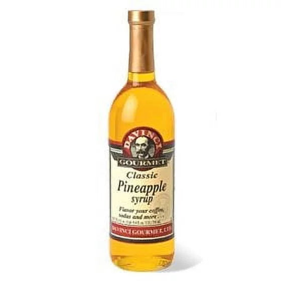 Pineapple, (Glass) Vinci Sugar Free mL Syrup, Da 750