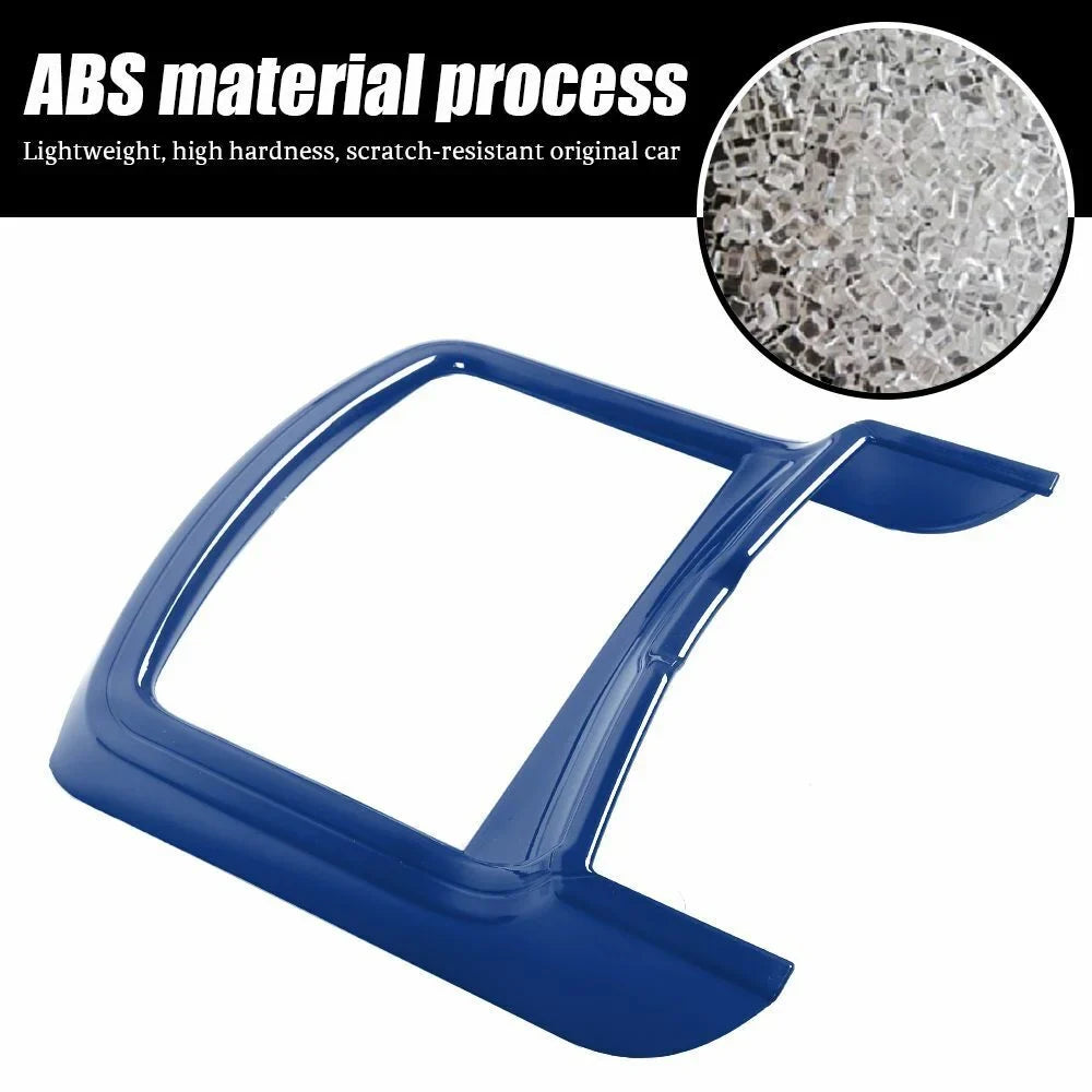 Holder Panel Teledu Central Console Trim Blue + Cover Inner Cup