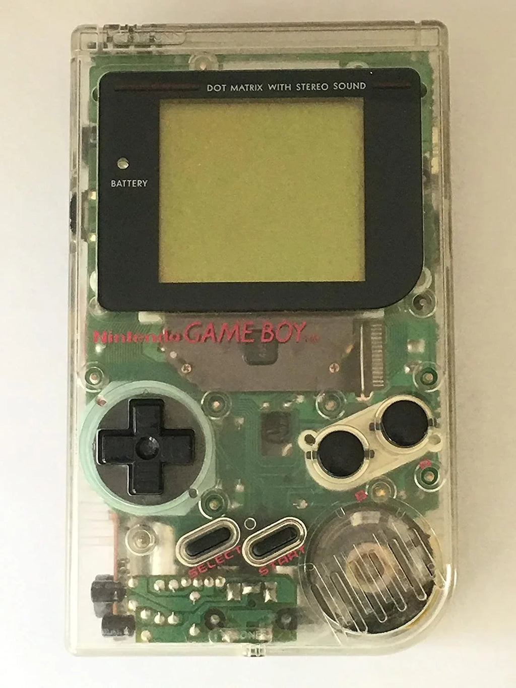 Play Original Boy Gameboy Loud Console Game (Clear) it