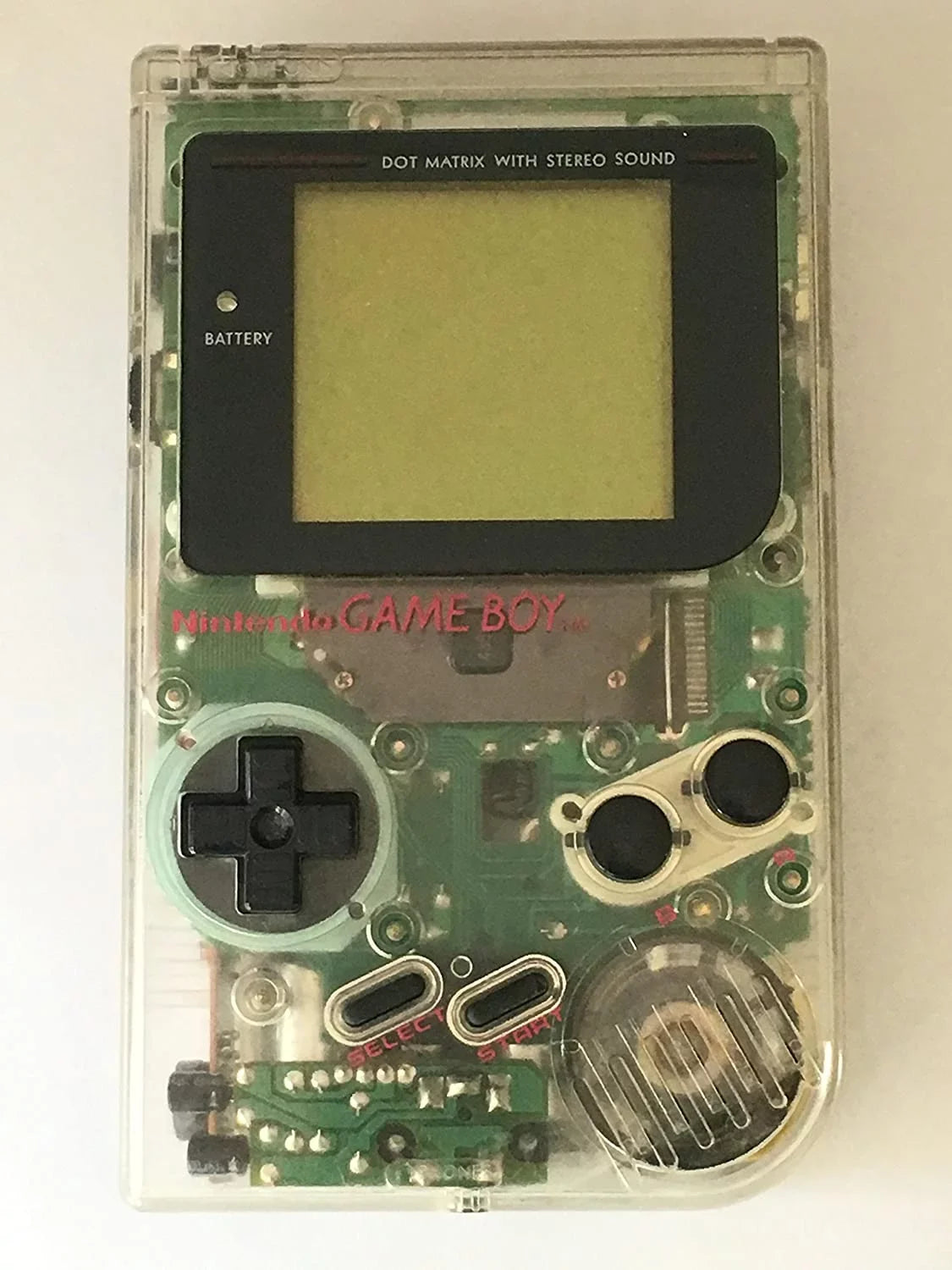 Play Original Boy Gameboy Loud Console Game (Clear) it