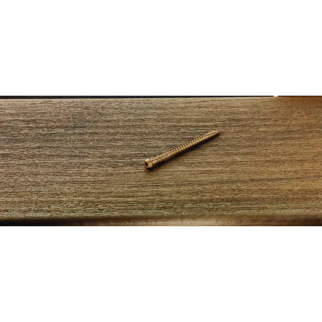 Screws, Coated Carbon in. Epoxy No.10 Head 2.75 Starborn Star Steel x Deck Undercut Composite