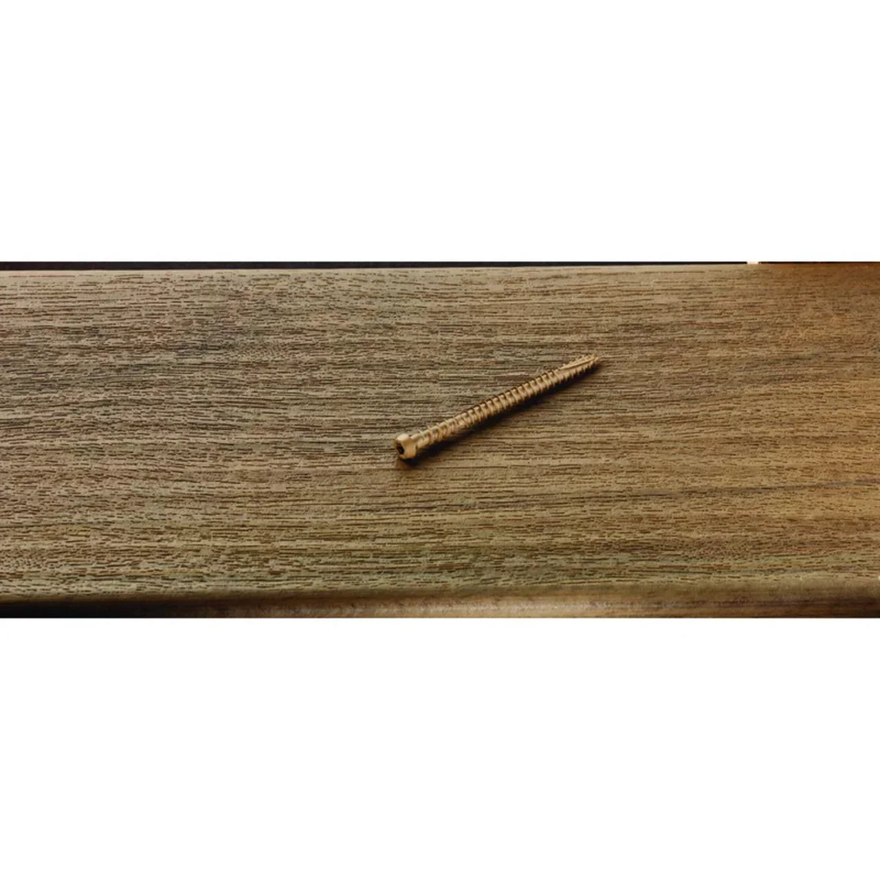 Screws, Coated Carbon in. Epoxy No.10 Head 2.75 Starborn Star Steel x Deck Undercut Composite