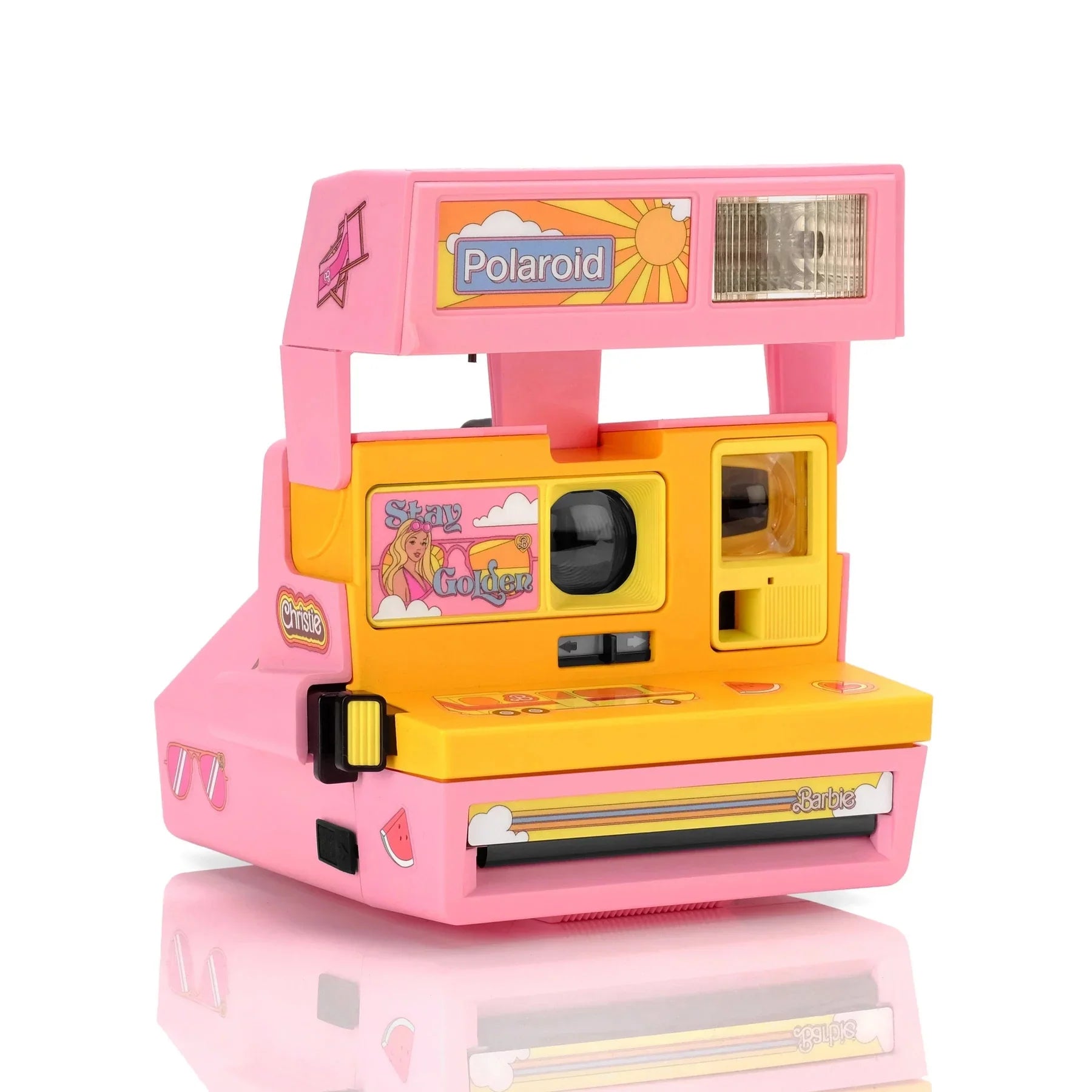 600 Instant Film Kit with Instant Film Camera Polaroid Barbie) Film (Malibu and