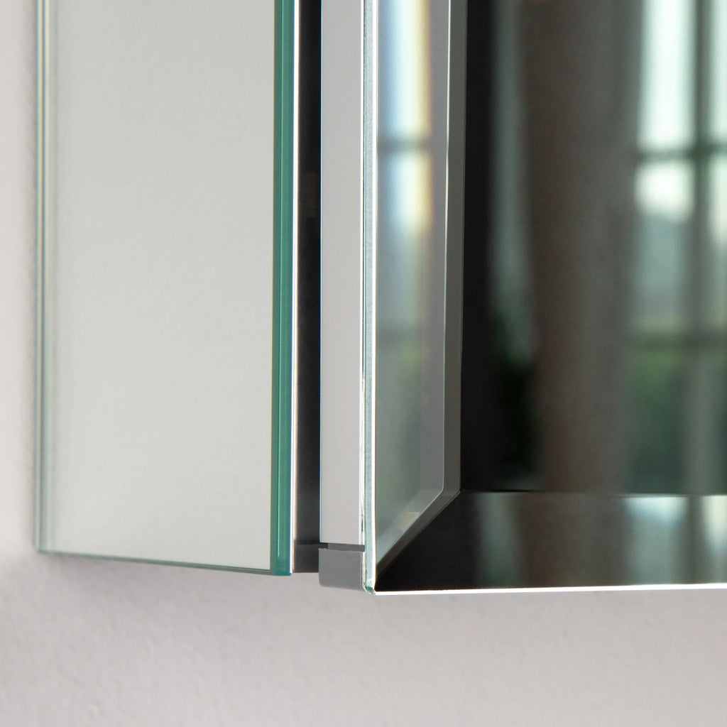 Reflections Mirror Medicine Cabinet Elegant Double Door
