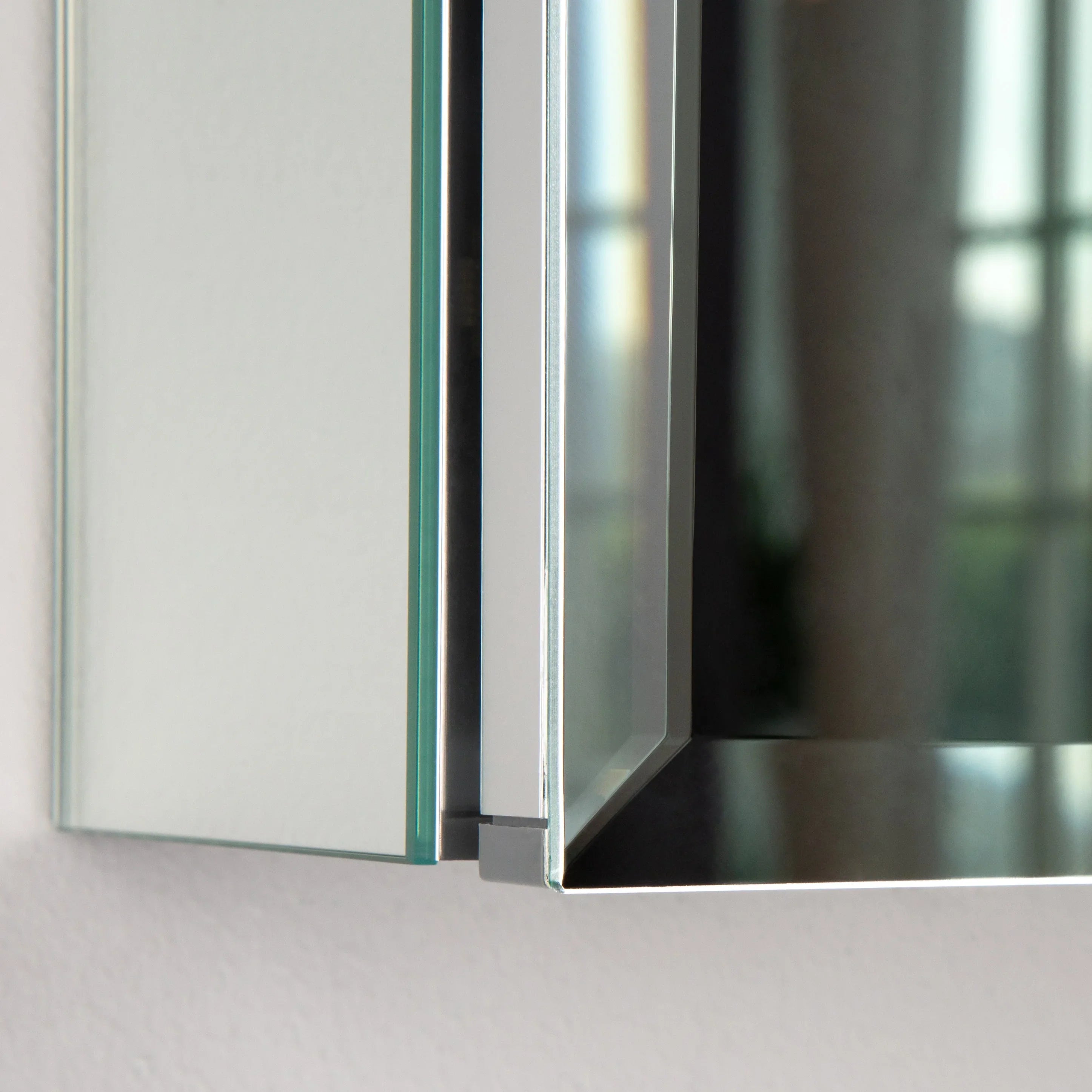 Reflections Mirror Medicine Cabinet Elegant Double Door