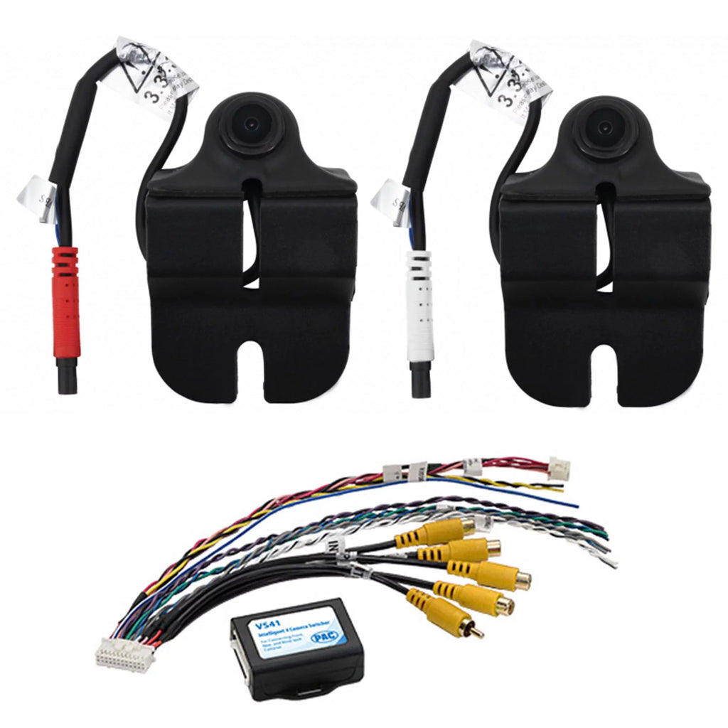 with NTSC JL Kit HDBJL Switcher Echomaster JT Wrangler Compatible Video Blind For Camera Gladiator Spot Input with VS41 Camera & 480P AHD 720P/CVBS Monitors