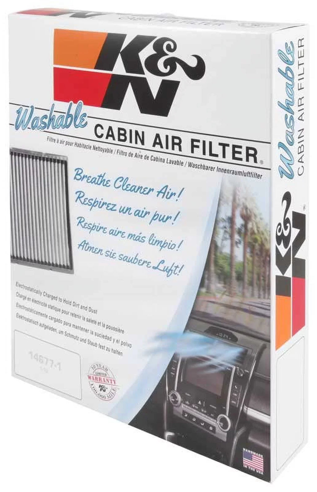 VF2008 1999-2003 for select: HIGHLANDER, Incoming Air Washable RX Cabin and & Freshens K&N Reusable LEXUS Air , Lexus Cleans 2001-2007 Fits Filter your