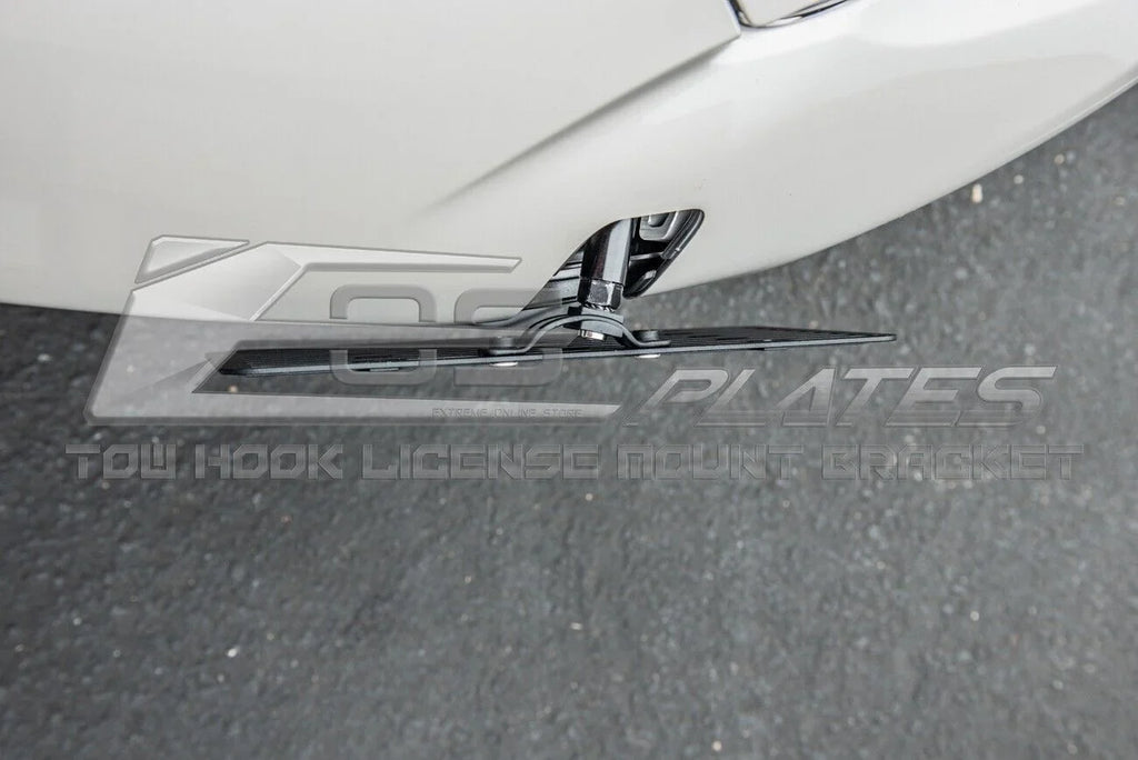 Hook Bracket EOS Relocator Mount Mazda Store Tow 2016-Present Bumper 2 Version Front | License ND for Replacement Online Plate Full Extreme Miata Sized