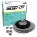 x 2" Gray x Rub TACO Rail Kit SuproFlex Marine V11-9990GRD80-2 80' 29/32", -