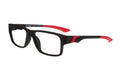 & DENALI Eyeglasses Matte Black Red Eyewear TREKKER 54/17/145 NEW