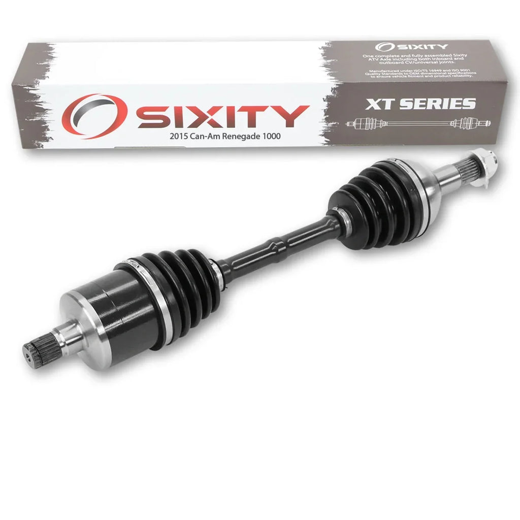 4X4 with EFI-STD Left - 1000 Sixity Rear compatible XXC Renegade 2015 Can-Am Axle XT