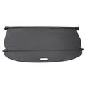 Black Trunk & Rod With Nissan Security All Cargo Rear Security Cover Shield Cover Motorsports Retractable PVC Ikon Rogue 2021-2023 Models Aluminum Compatible