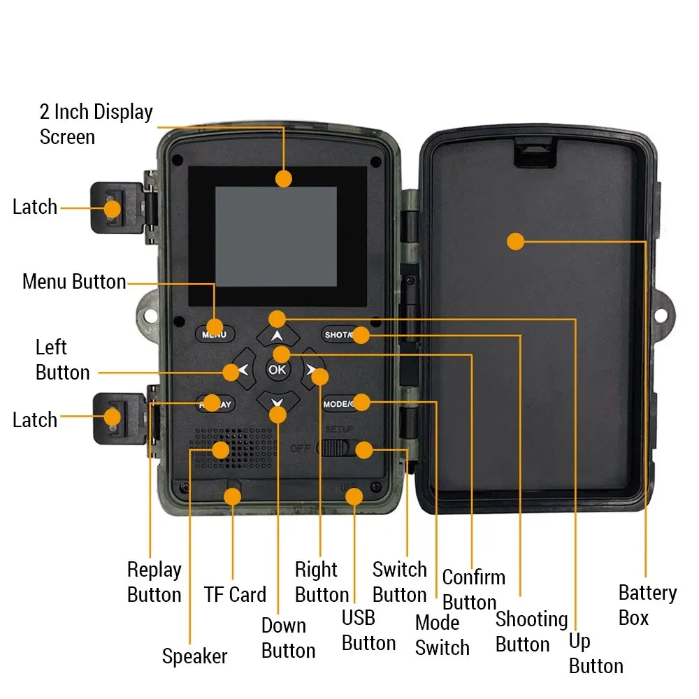 a Waterproof Vision Vision AYUMN Waterproof a Motion Vision Camera Invisible No Pristin Camera Infrared 940nm Camera Motion Camcorder,No Miss 940nm Waterproof Infrared Motion Motion WiFi Camera