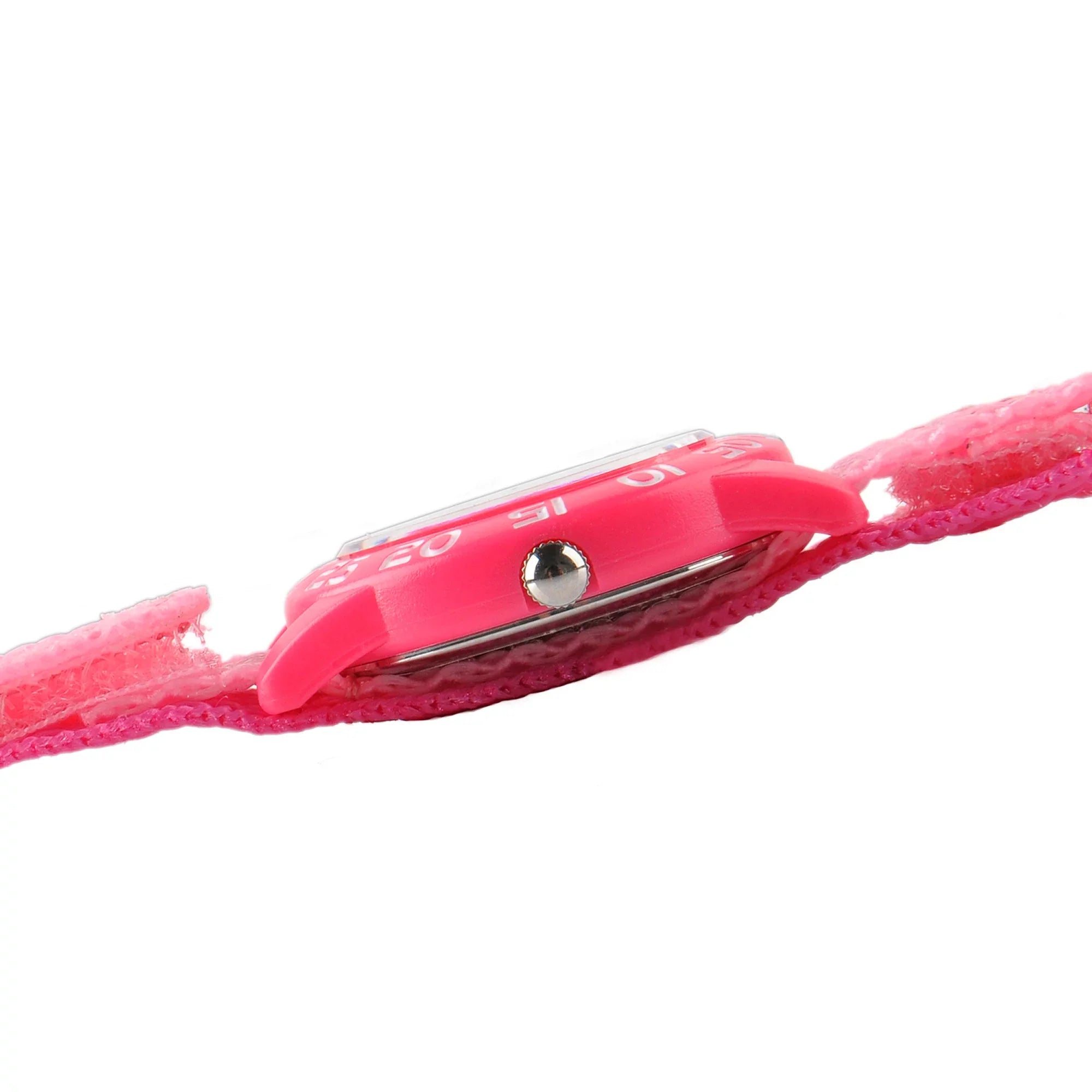 Acrylic Princess Girls Pink Time Disney Teacher Strap Watch