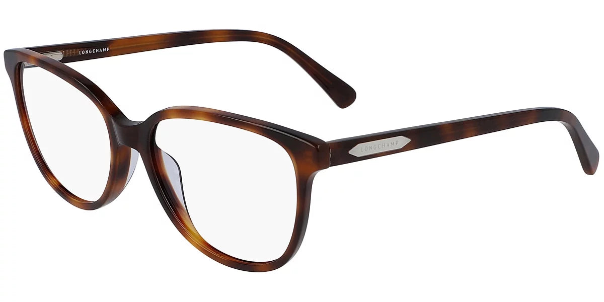 Havana Eyeglasses Rim Longchamp Rectangle LO2666 Full