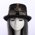 Steampunk Hallo Gothic Top GRACEART Unisex Punk Hats Goggle with Hat