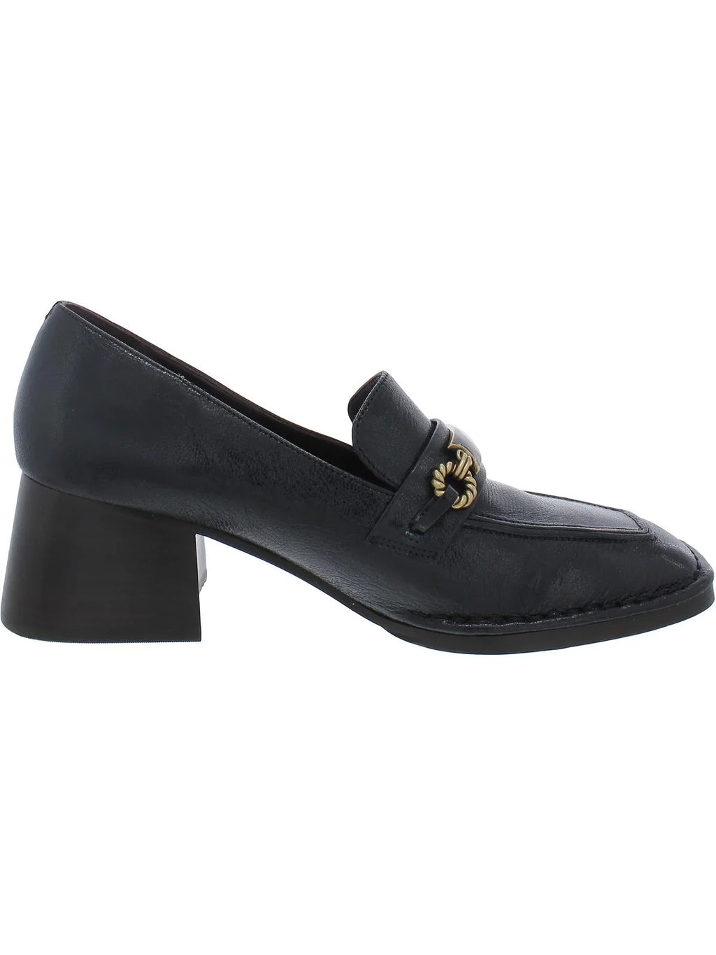 Toe Square Heels Loafer Leather Burch Womens Perrine Tory